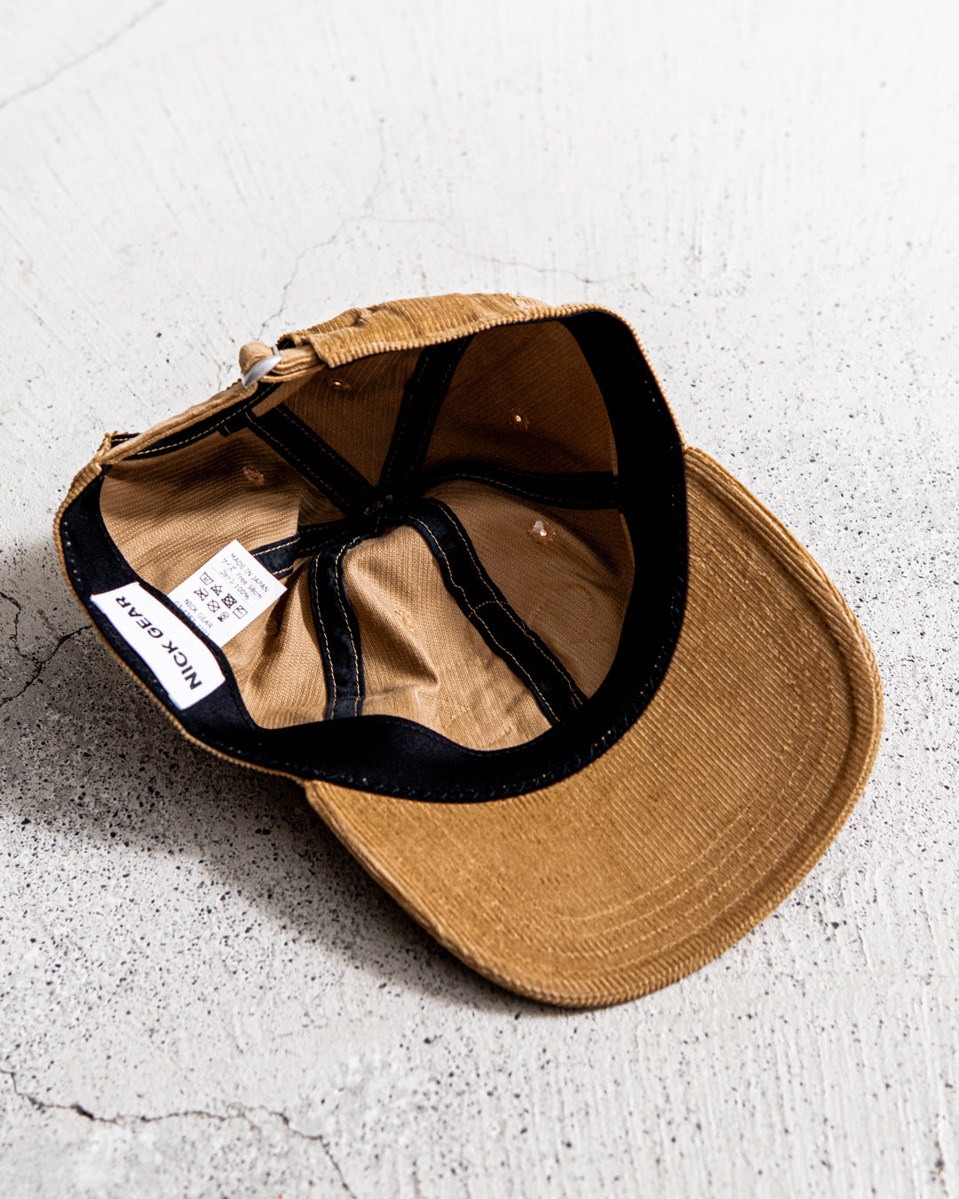 [8.23 sat 0:00 Release] NICK GEAR Flower Chenille corduroy Cap