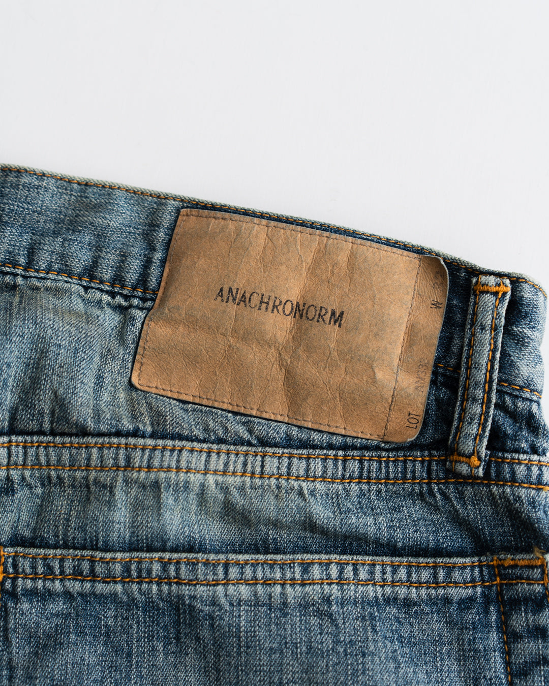 [LAST 1] ANACHRONORM CHEAK COMBI DENIM 5P PANTS - AN-333W