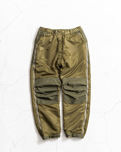 【Collaboration】norbit × Alpha industries Side-opening Padding Samue Pants