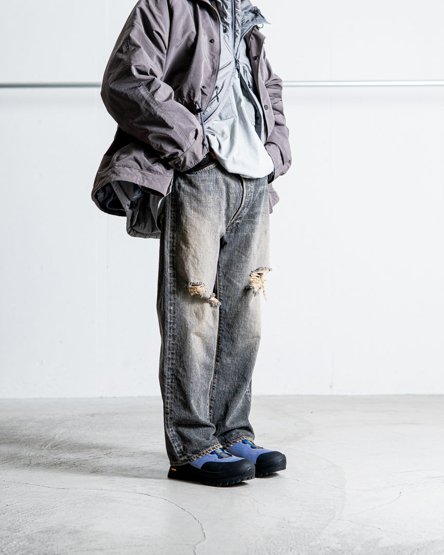 INTERIM VINTAGE WASHED "1953XX GRUNGE" SHUTTLE DENIM TROUSERS