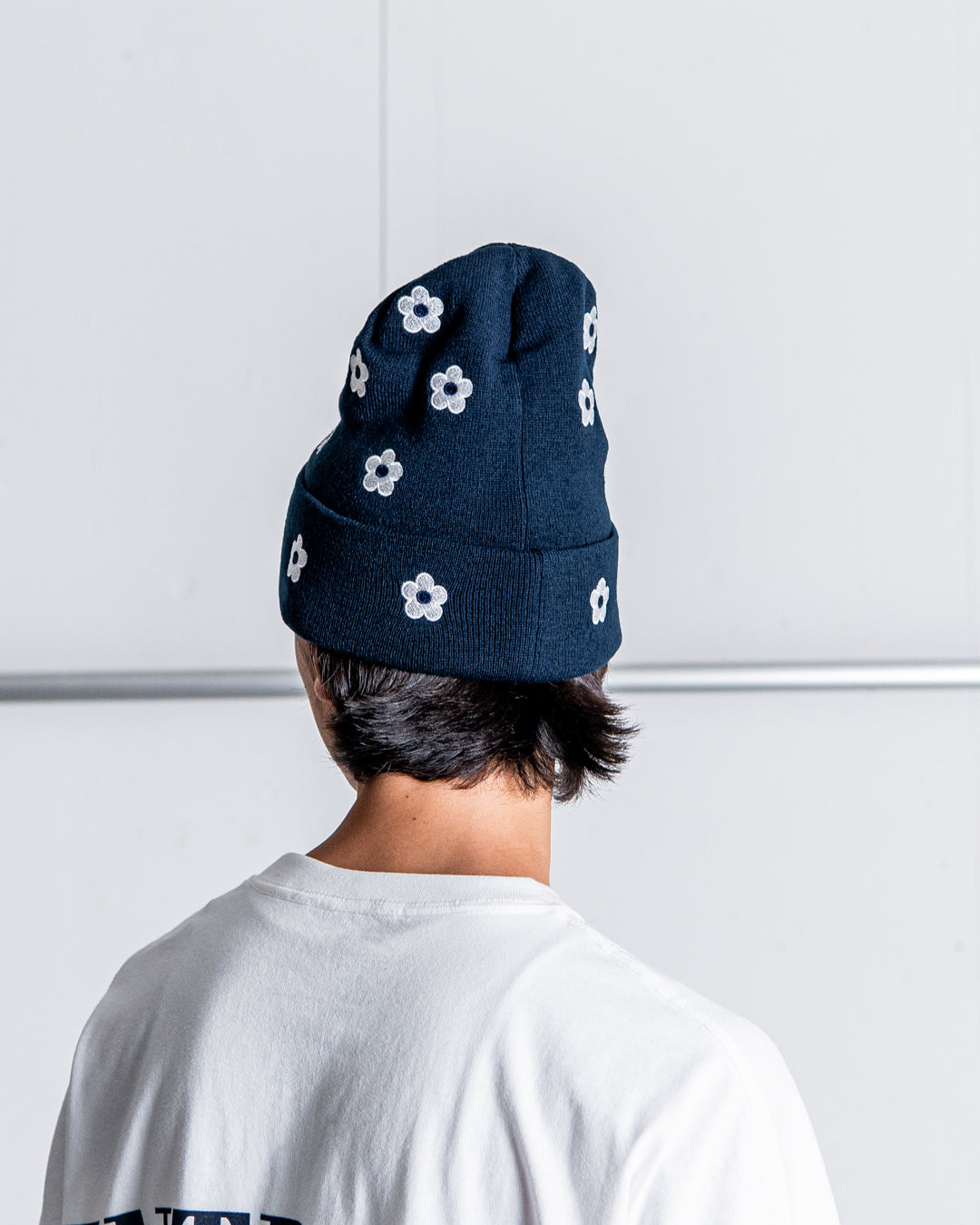 [8.23 sat 0:00 Release] NICK GEAR Flower Embroidery beanie