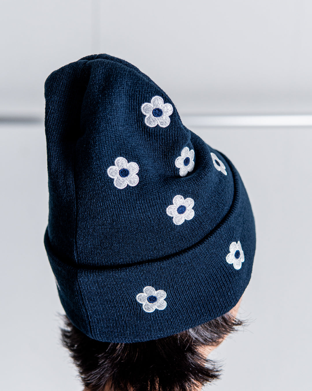 [8.23 sat 0:00 Release] NICK GEAR Flower Embroidery beanie