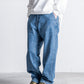 UNTRACE DENIM STRAIGHT PANTS BLEACH