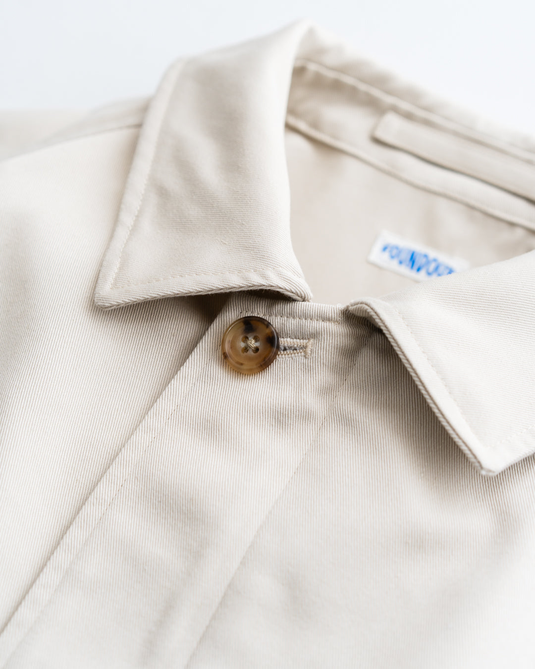 FOUNDOUR T/C TWILL ZIP UP BLOUSON