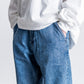 UNTRACE DENIM STRAIGHT PANTS BLEACH