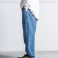 UNTRACE DENIM STRAIGHT PANTS BLEACH