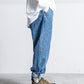 UNTRACE DENIM STRAIGHT PANTS BLEACH