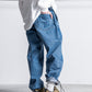 UNTRACE DENIM STRAIGHT PANTS BLEACH