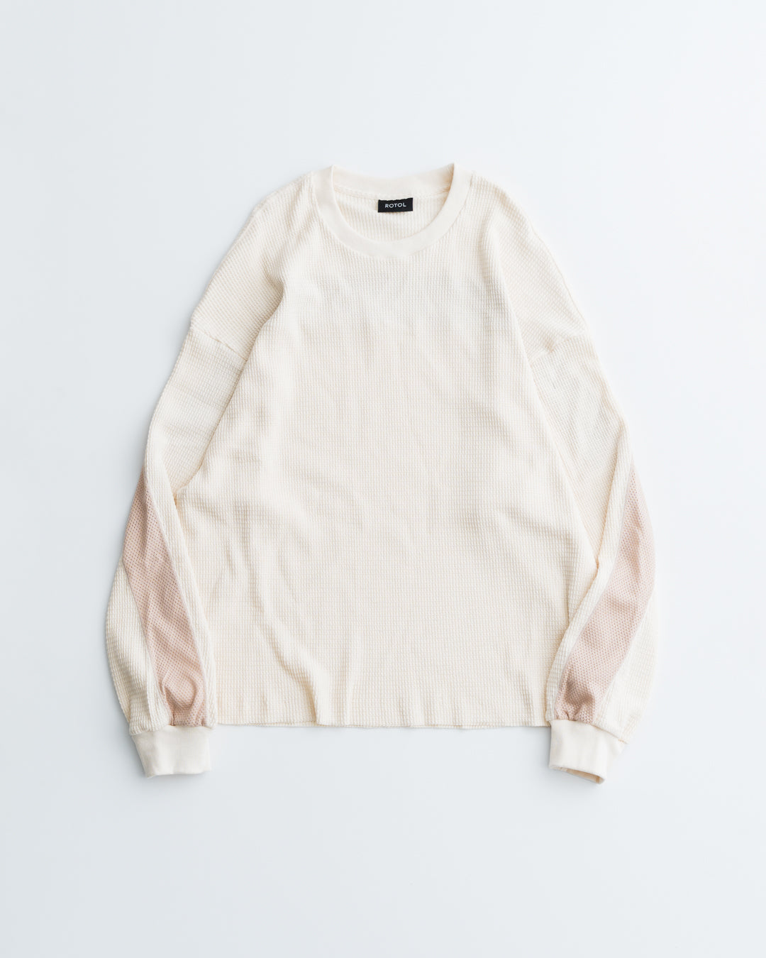 [3.15 sat 12:00 Release] ROTOL MILD WAFFLE SWITCH LONG SLEEVE TEE