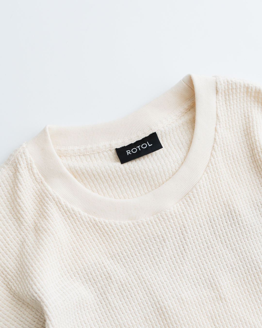 [3.15 sat 12:00 Release] ROTOL MILD WAFFLE SWITCH LONG SLEEVE TEE