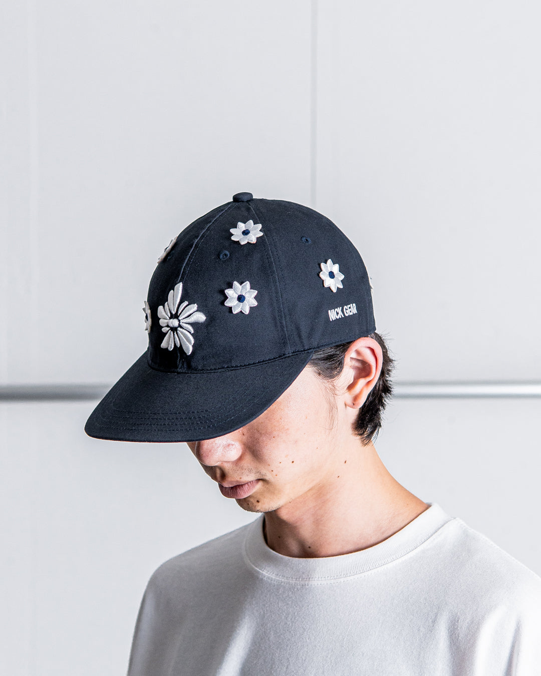 [8.23 sat 0:00 Release] NICK GEAR 3D Flower Logo Cap