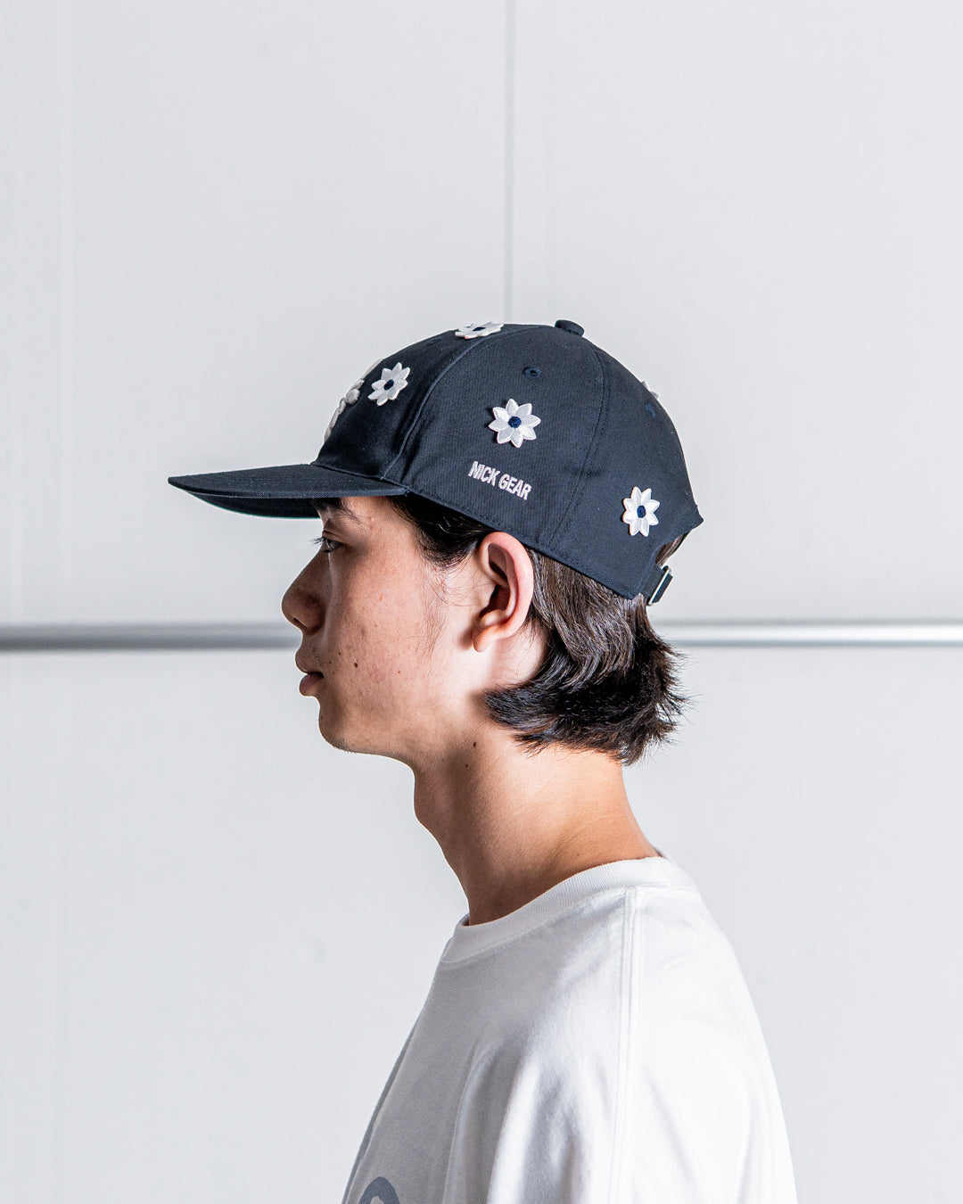 [8.23 sat 0:00 Release] NICK GEAR 3D Flower Logo Cap