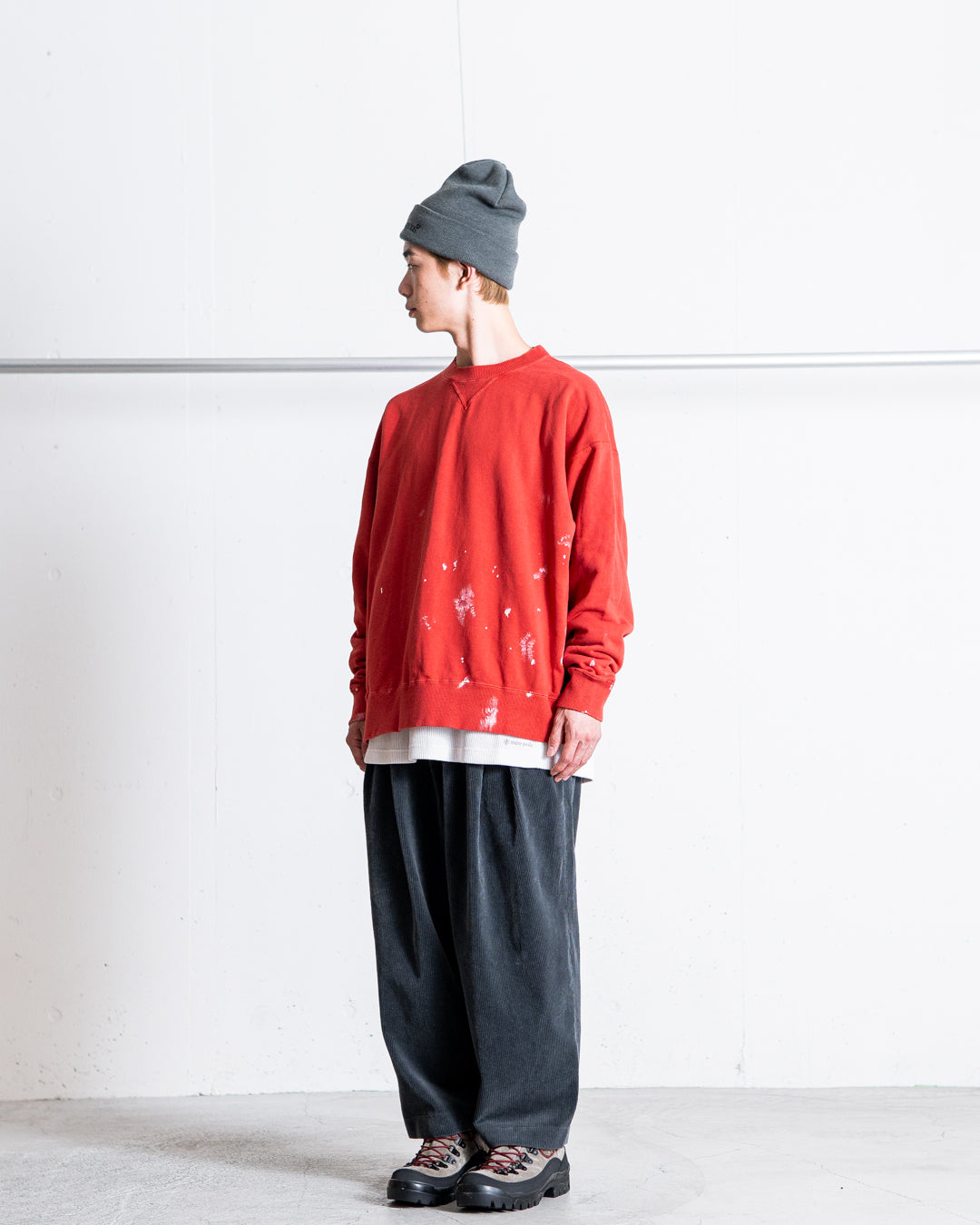 INTERIM VINTAGE FADE BOTH V-GAZETTE SWEAT SHIRT – fazeone