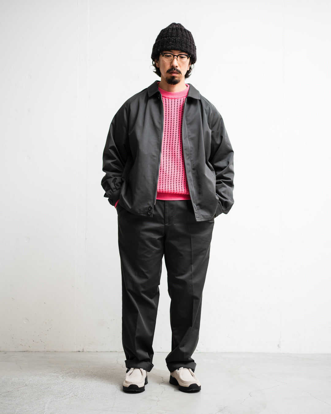 通販] FOUNDOUR(ファウンダ) T/C TWILL ZIP UP BLOUSON 商品ページ