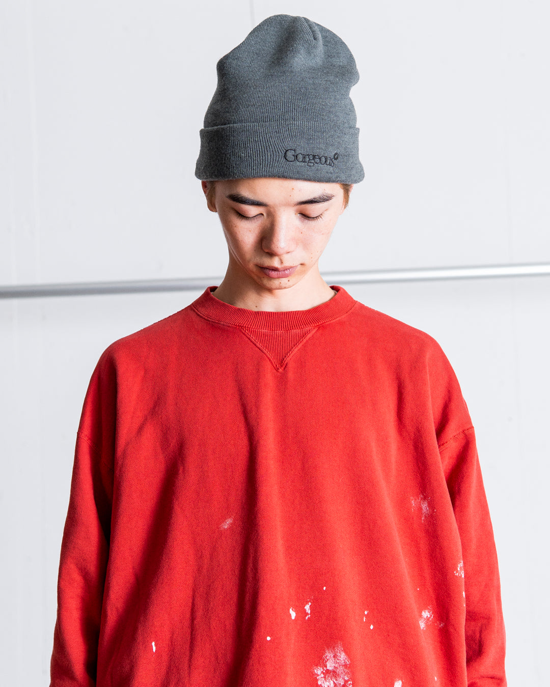 INTERIM VINTAGE FADE BOTH V-GAZETTE SWEAT SHIRT