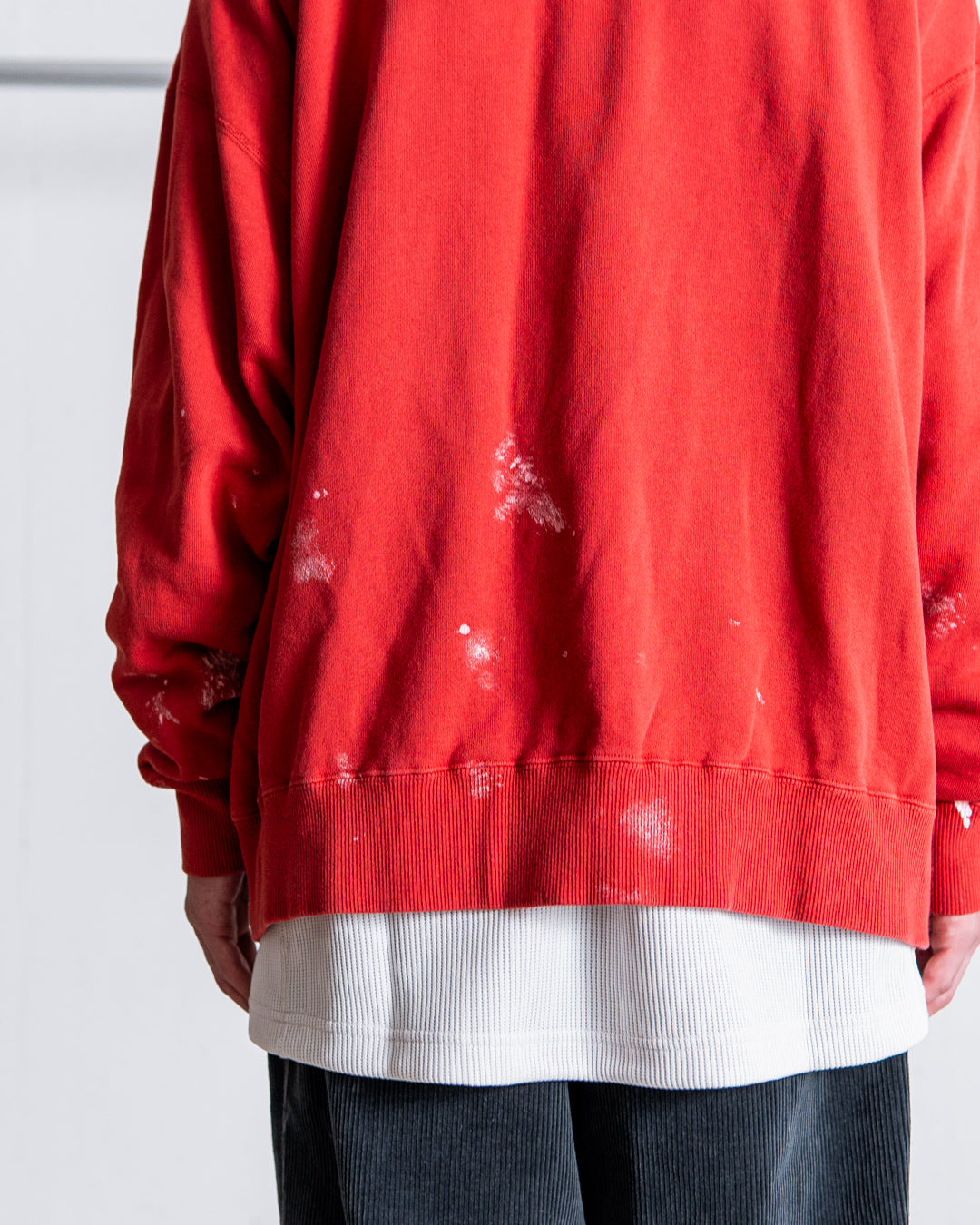 INTERIM VINTAGE FADE BOTH V-GAZETTE SWEAT SHIRT