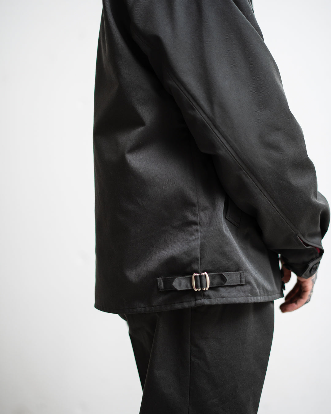 FOUNDOUR T/C TWILL ZIP UP BLOUSON