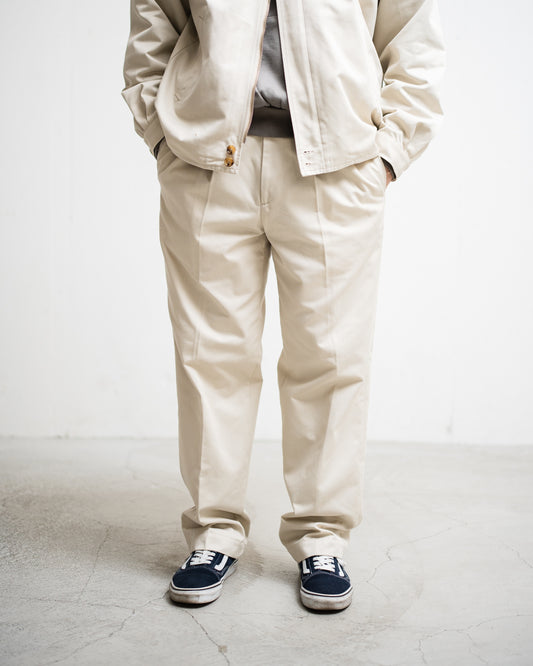 [1.17 sat 12:00 Release] FOUNDOUR T/C TWILL TUCK TROUSERS