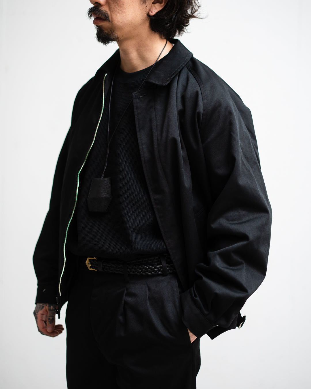 通販] FOUNDOUR(ファウンダ) T/C TWILL ZIP UP BLOUSON 商品ページ