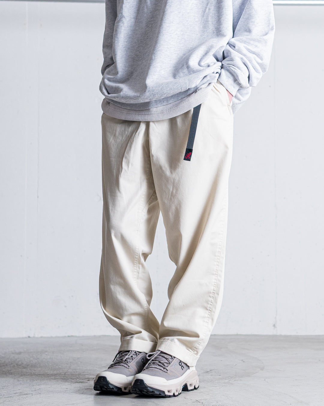 【Japan limited】Gramicci TWILL TUCK TAPERD PANT