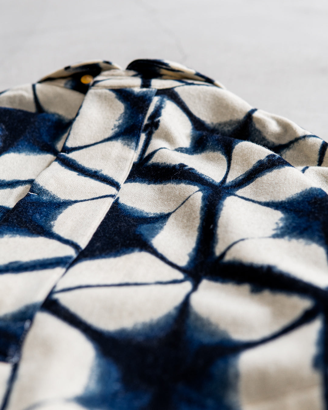 norbit Uneven dyed print pullover shirt