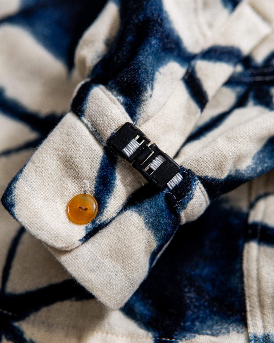 norbit Uneven dyed print pullover shirt