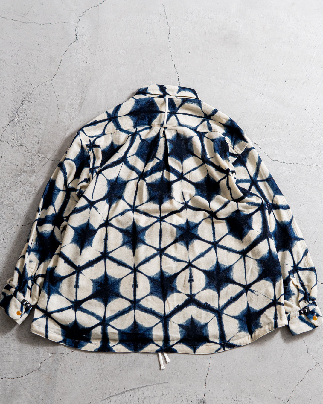 norbit Uneven dyed print pullover shirt