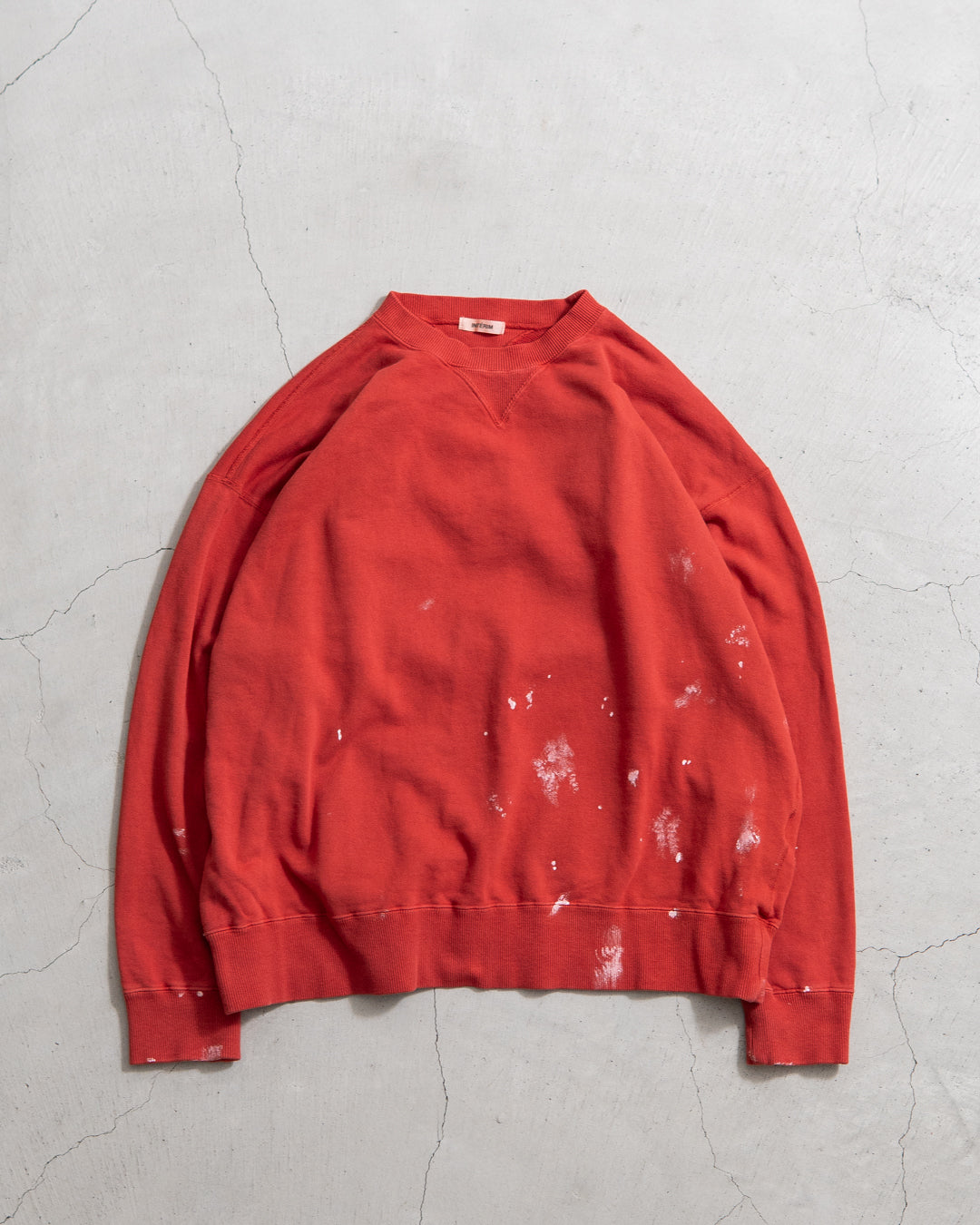 INTERIM VINTAGE FADE BOTH V-GAZETTE SWEAT SHIRT