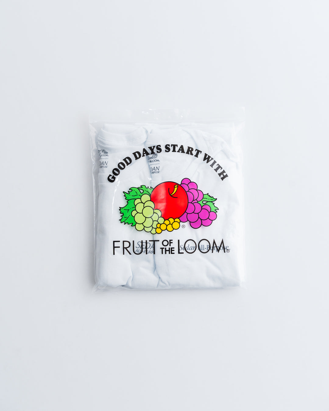 SEDAN ALL-PURPOSE Fruit of the loom / Pack Tee(2P)