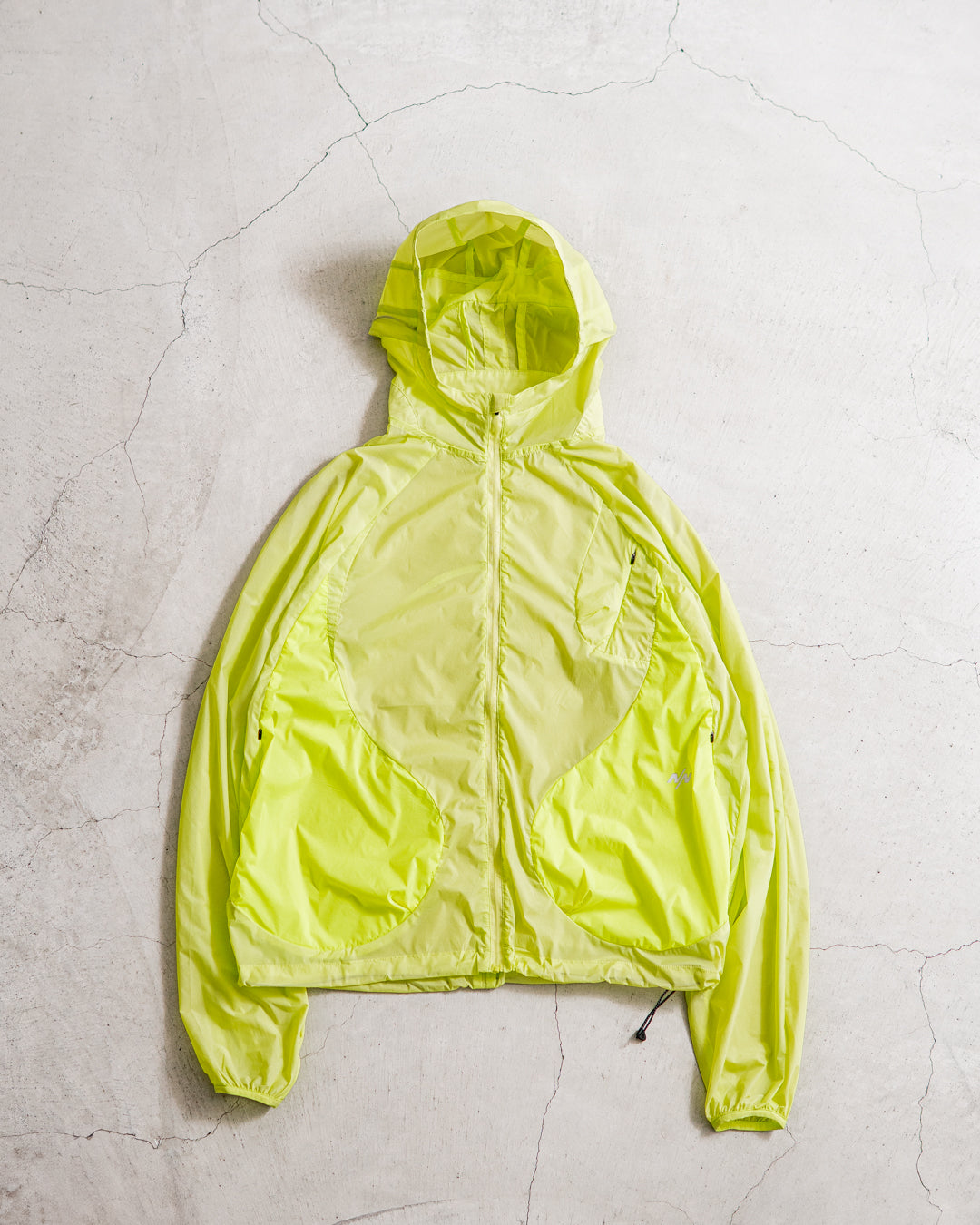 NINE point NINE Lagoon Transparent Windbreaker Jacket
