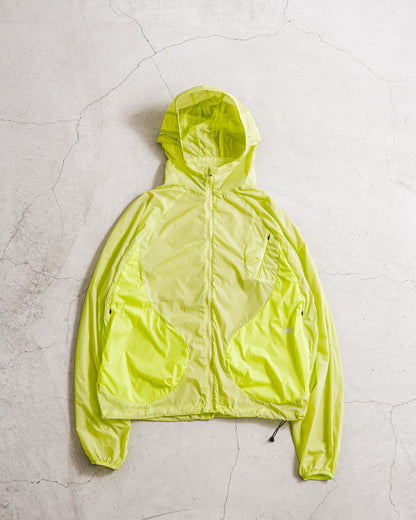 NINE point NINE Lagoon Transparent Windbreaker Jacket
