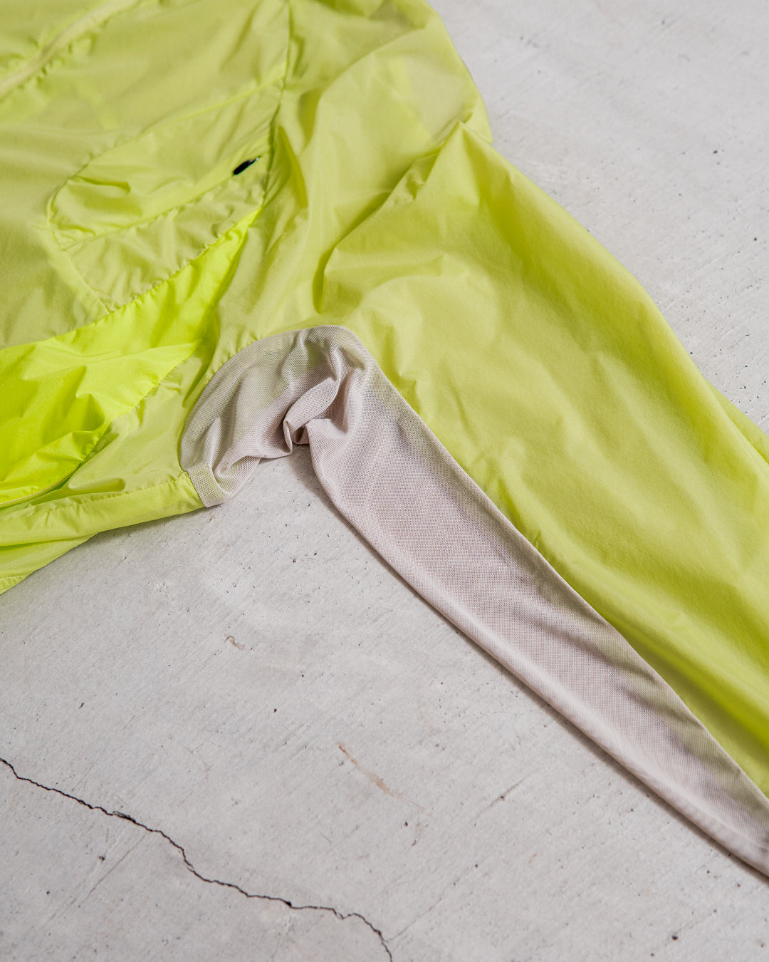 NINE point NINE Lagoon Transparent Windbreaker Jacket