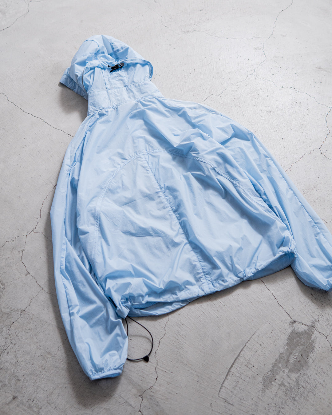 NINE point NINE Lagoon Transparent Windbreaker Jacket