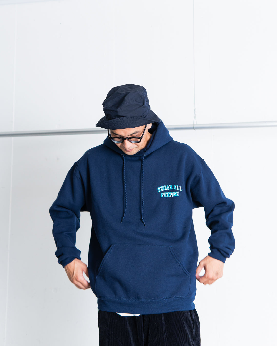 通販] SEDAN ALL-PURPOSE COLLEGE LOGO HOODIE 商品ページ – fazeone