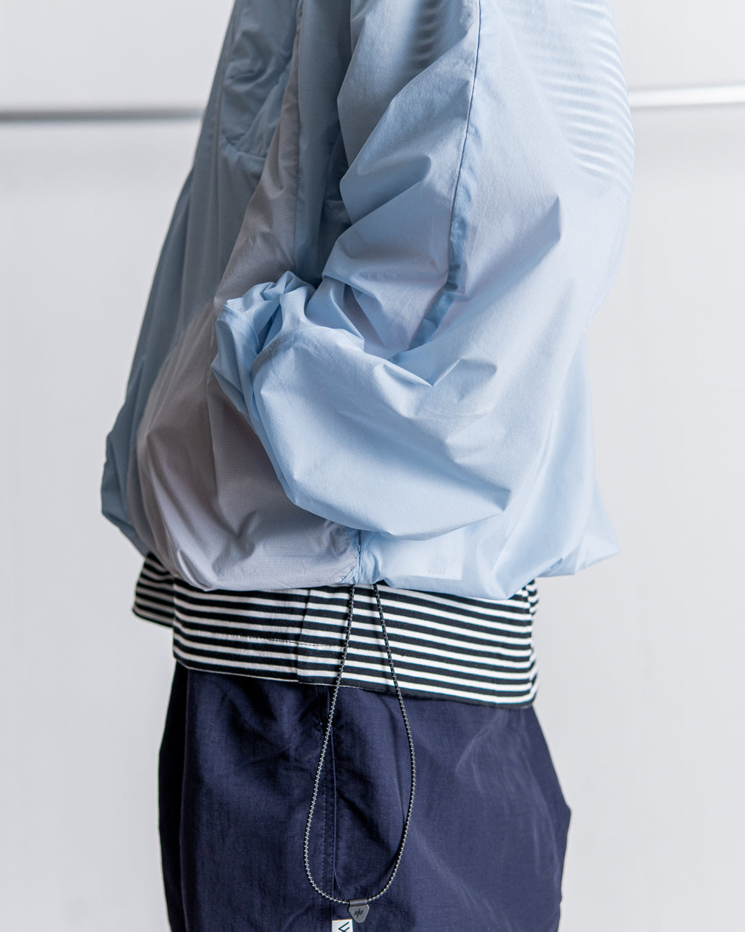 NINE point NINE Lagoon Transparent Windbreaker Jacket
