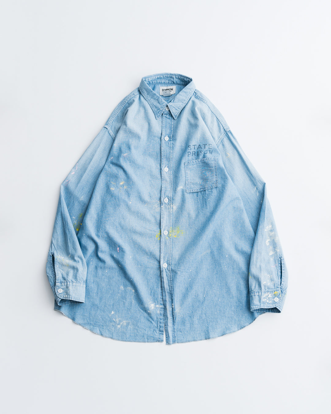 BOWWOW STATE PRISON CHAMBRAY SHIRT