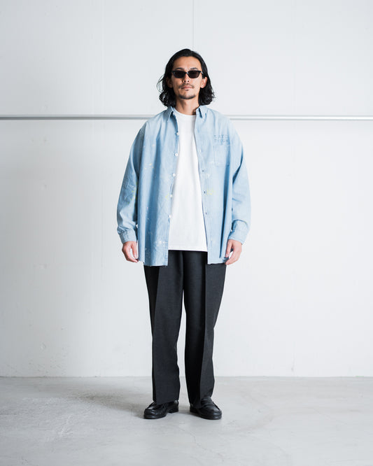 BOWWOW STATE PRISON CHAMBRAY SHIRT