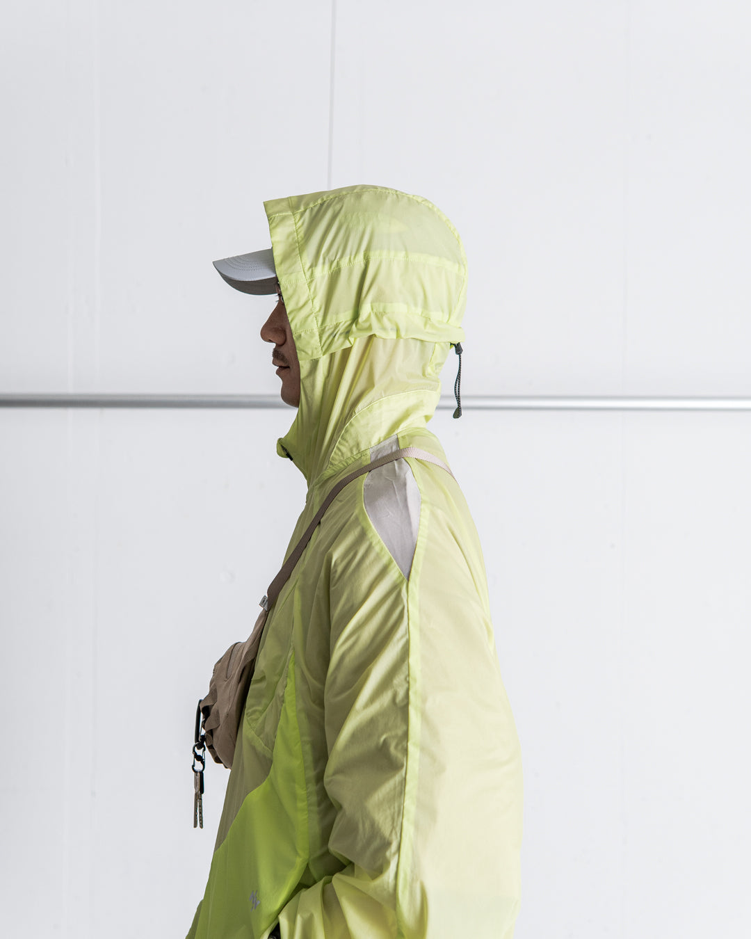 NINE point NINE Lagoon Transparent Windbreaker Jacket