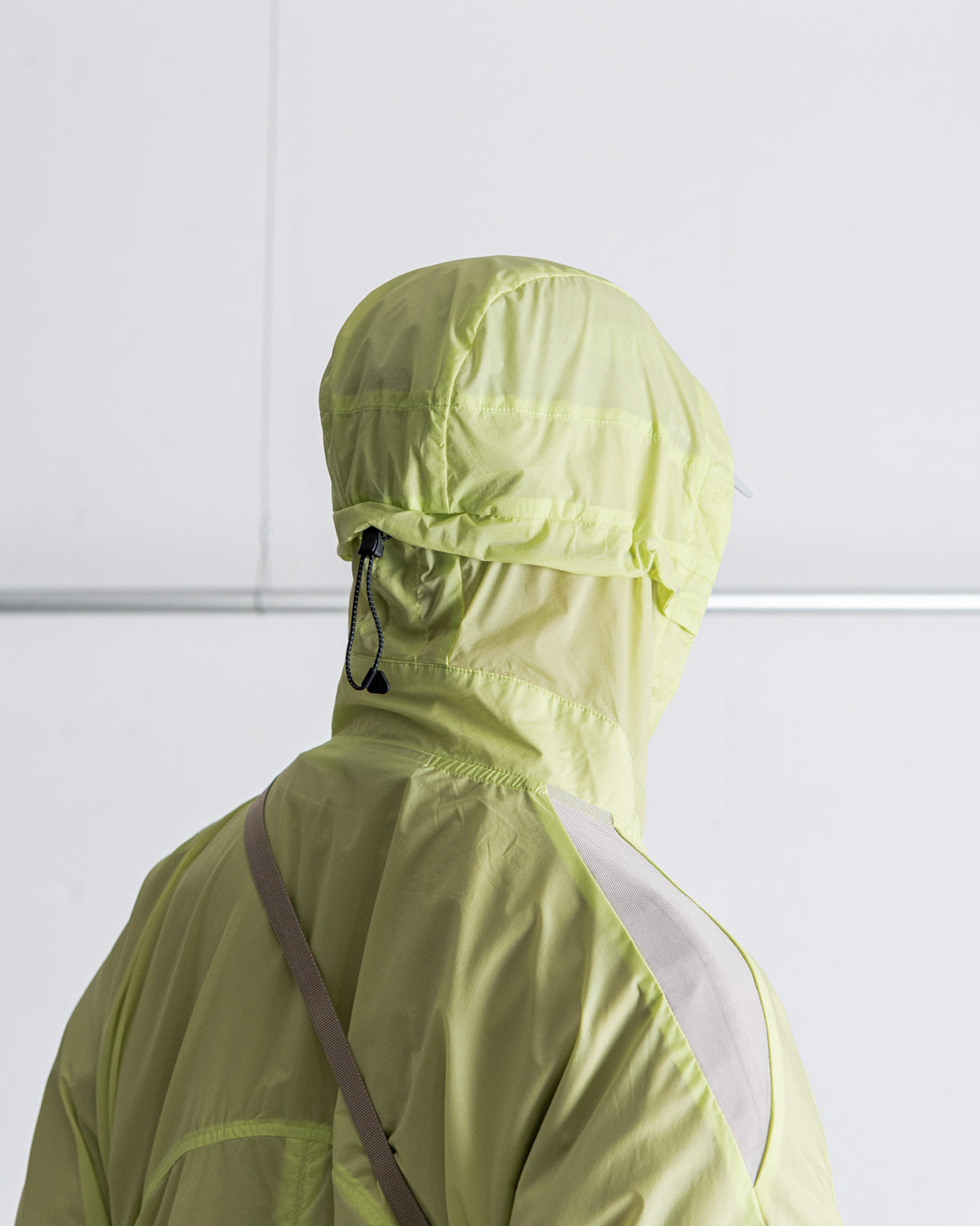 NINE point NINE Lagoon Transparent Windbreaker Jacket