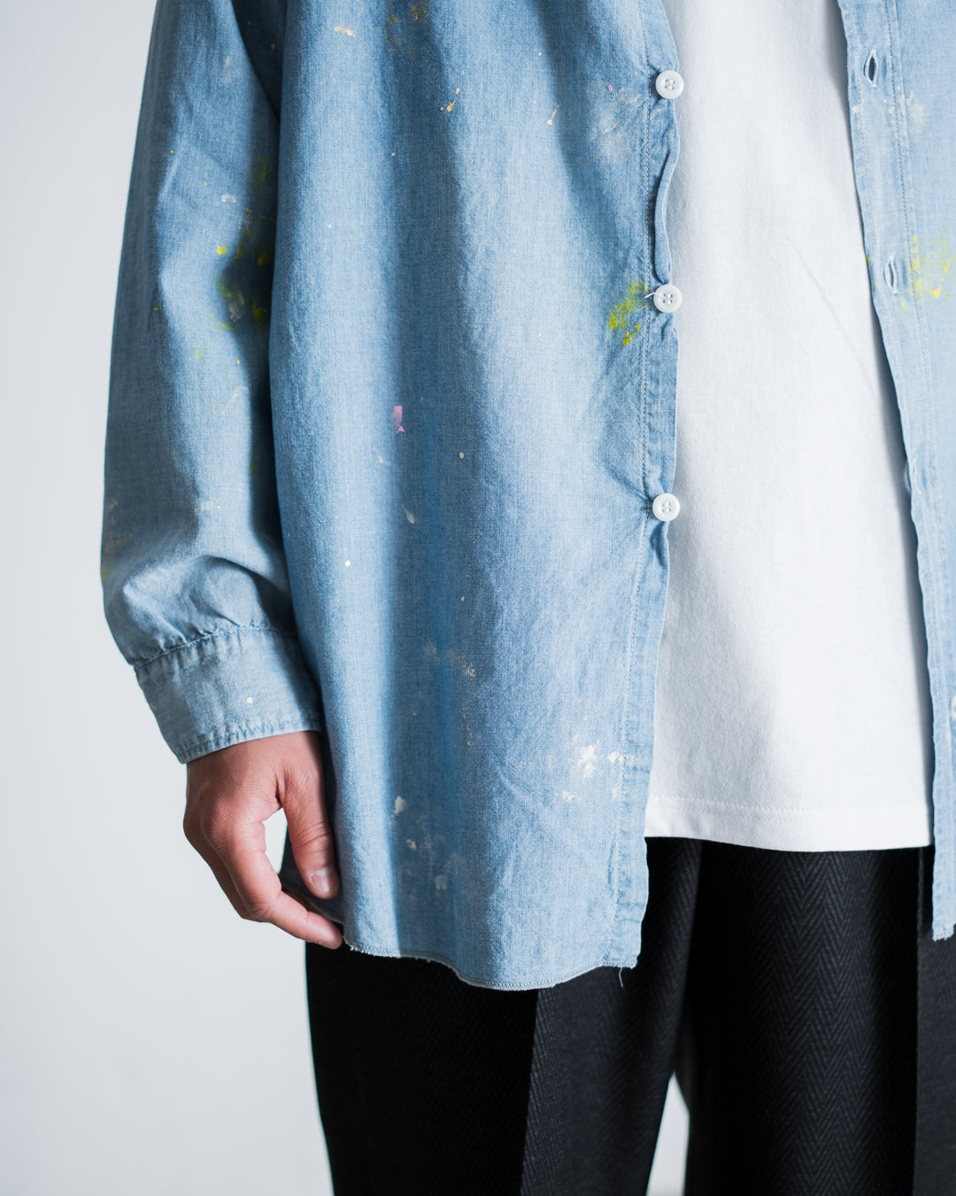 BOWWOW STATE PRISON CHAMBRAY SHIRT
