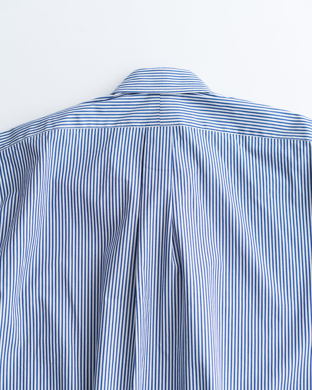 通販] Sillage (シアージ)wide shirt high count navy stripe 商品