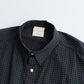 refomed  WRIST PATCH WIDE SHIRT "CHECK"