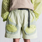 NINE point NINE Lagoon Transparent Pocket Shorts