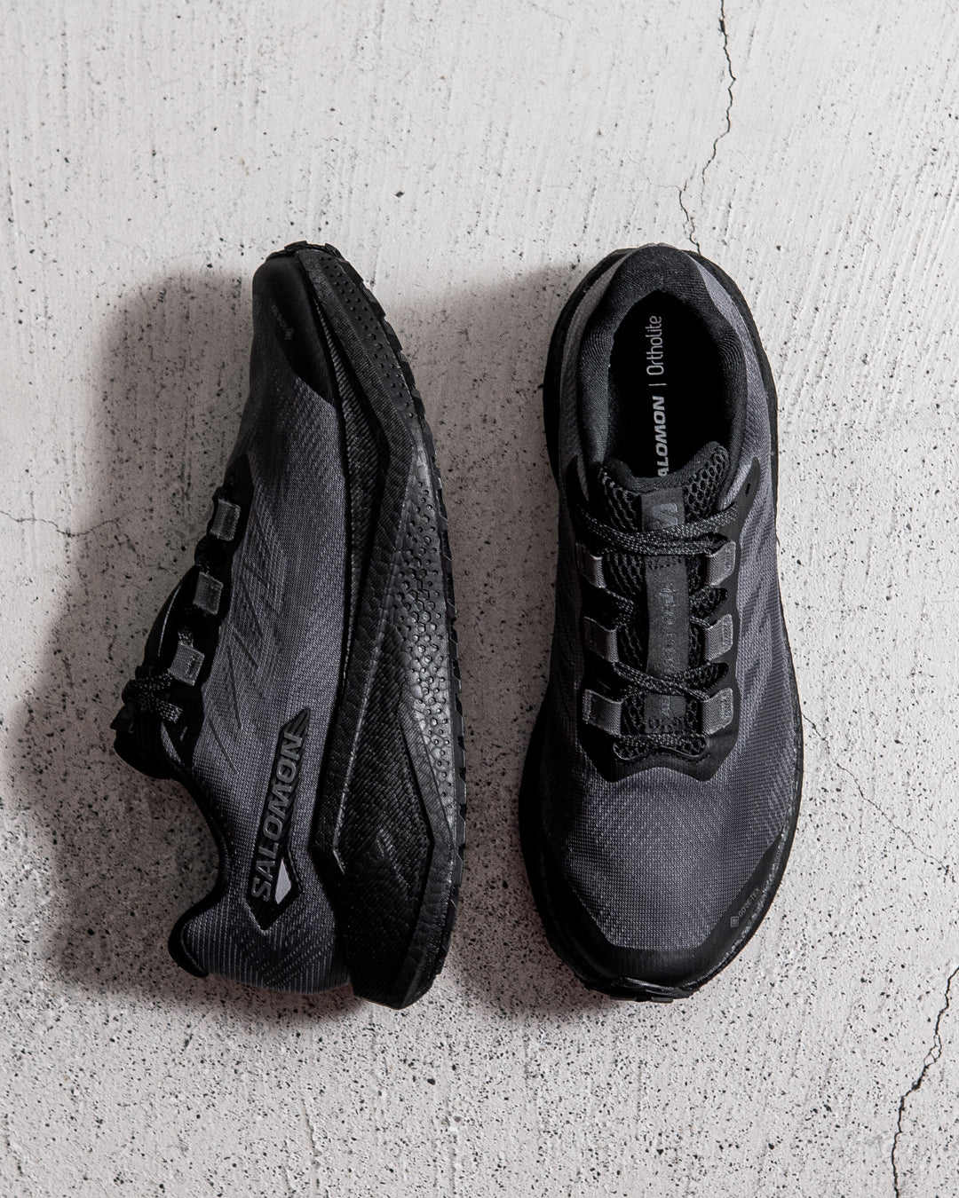 SALOMON AERO BLAZE 3 GRVL GORE-TEX - Black / Asphalt / Black