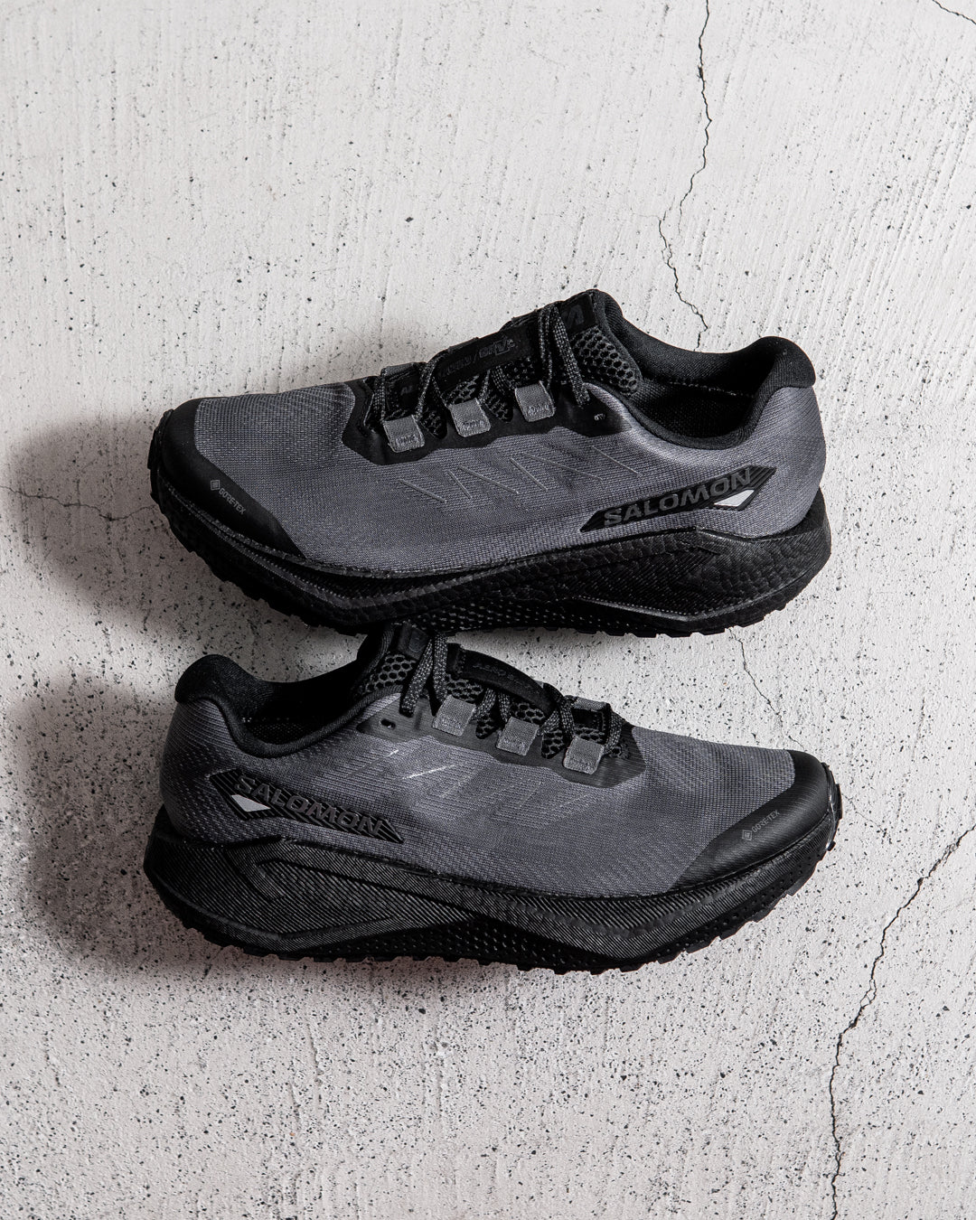 SALOMON AERO BLAZE 3 GRVL GORE-TEX - Black / Asphalt / Black