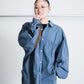 refomed  WRIST PATCH WIDE SHIRT "CHECK"