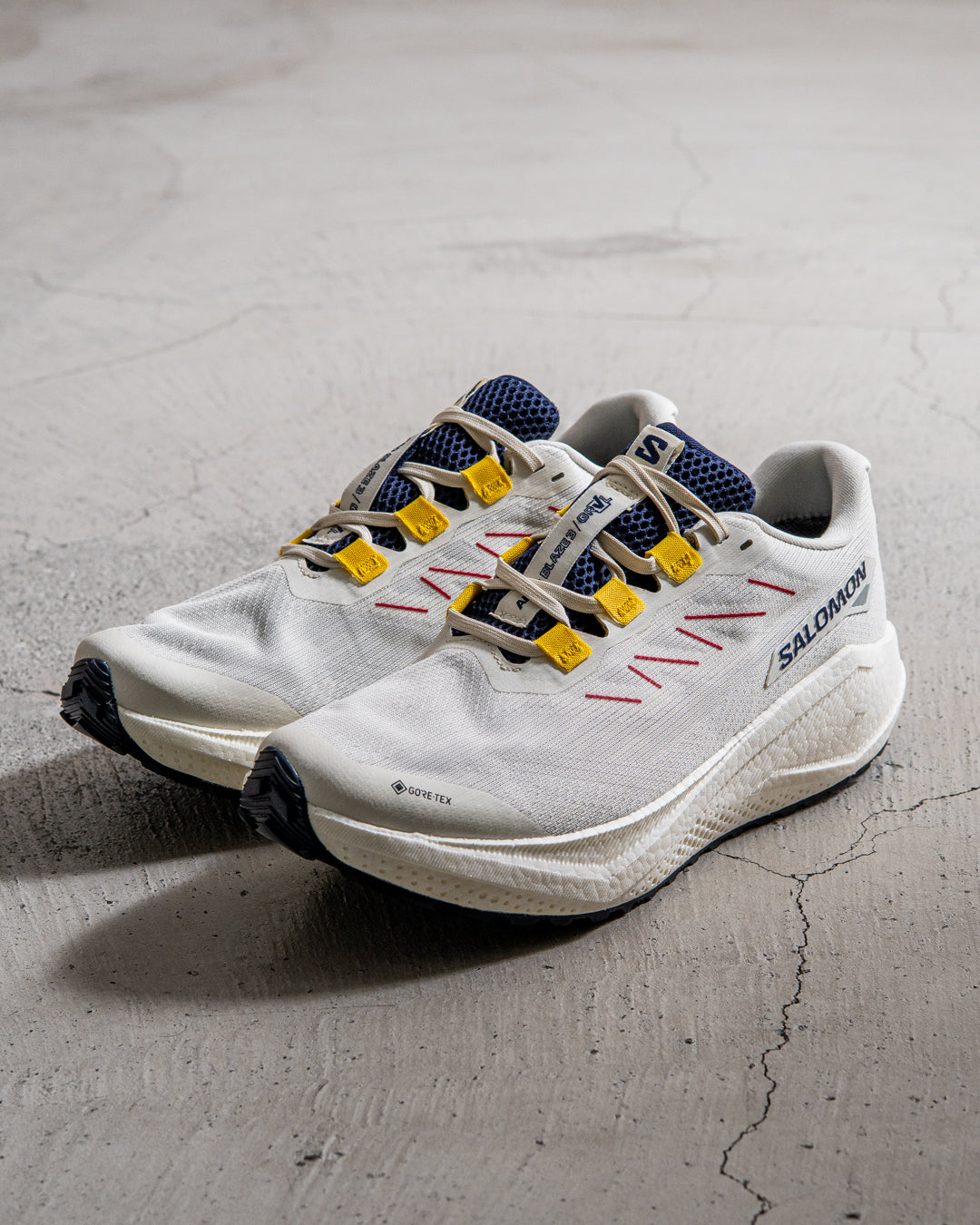 SALOMON AERO BLAZE 3 GRVL GORE-TEX - Vanilla Ice / Astral Aura / Lemon