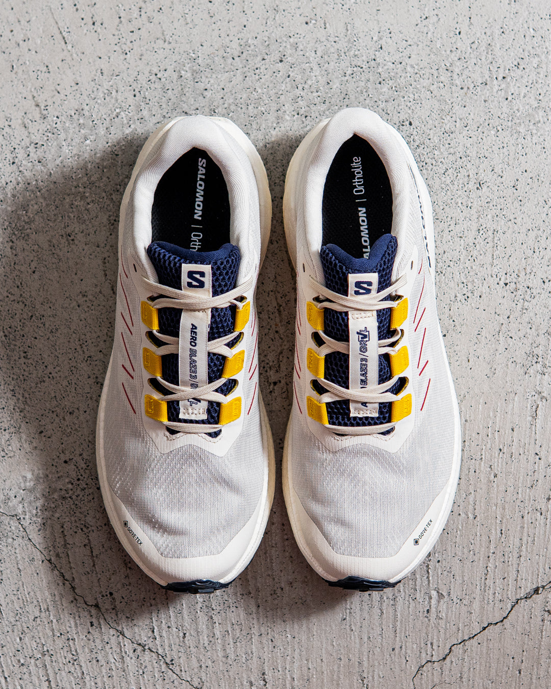 SALOMON AERO BLAZE 3 GRVL GORE-TEX - Vanilla Ice / Astral Aura / Lemon