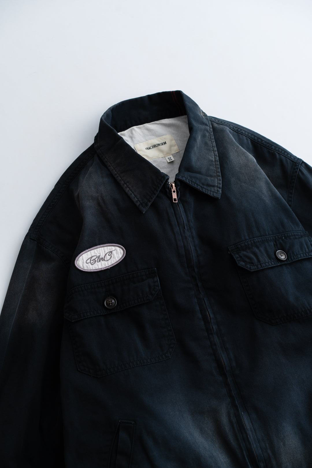 Anachronorm アナクロノーム ジャケット 黒 バイクジャケット 通販] ANACHRONORM(アナクロノーム) TIMEWORN WORK JACKET 商品ページ