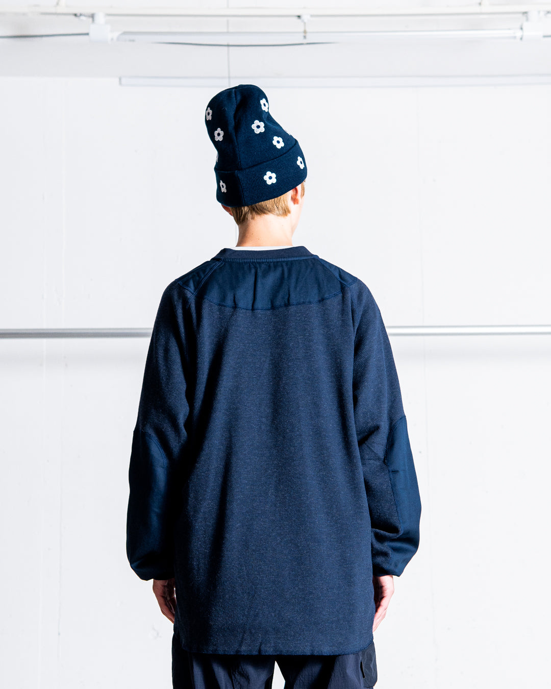 norbit Wool cotton waffle Henley neck T-shirts